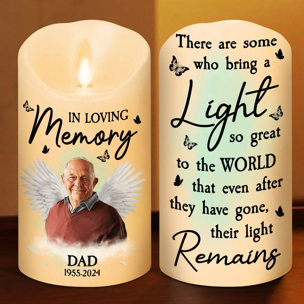 In Loving Memory - Personalized LED Candle