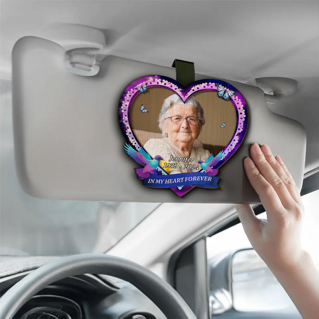 My Love Is In Heaven - Personalized Car Visor Clip