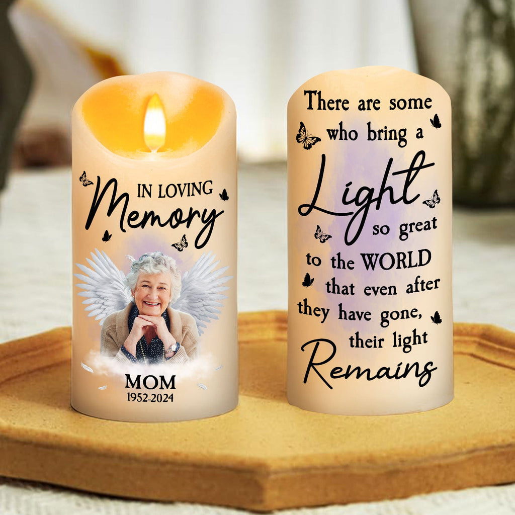 In Loving Memory - Personalized LED Candle