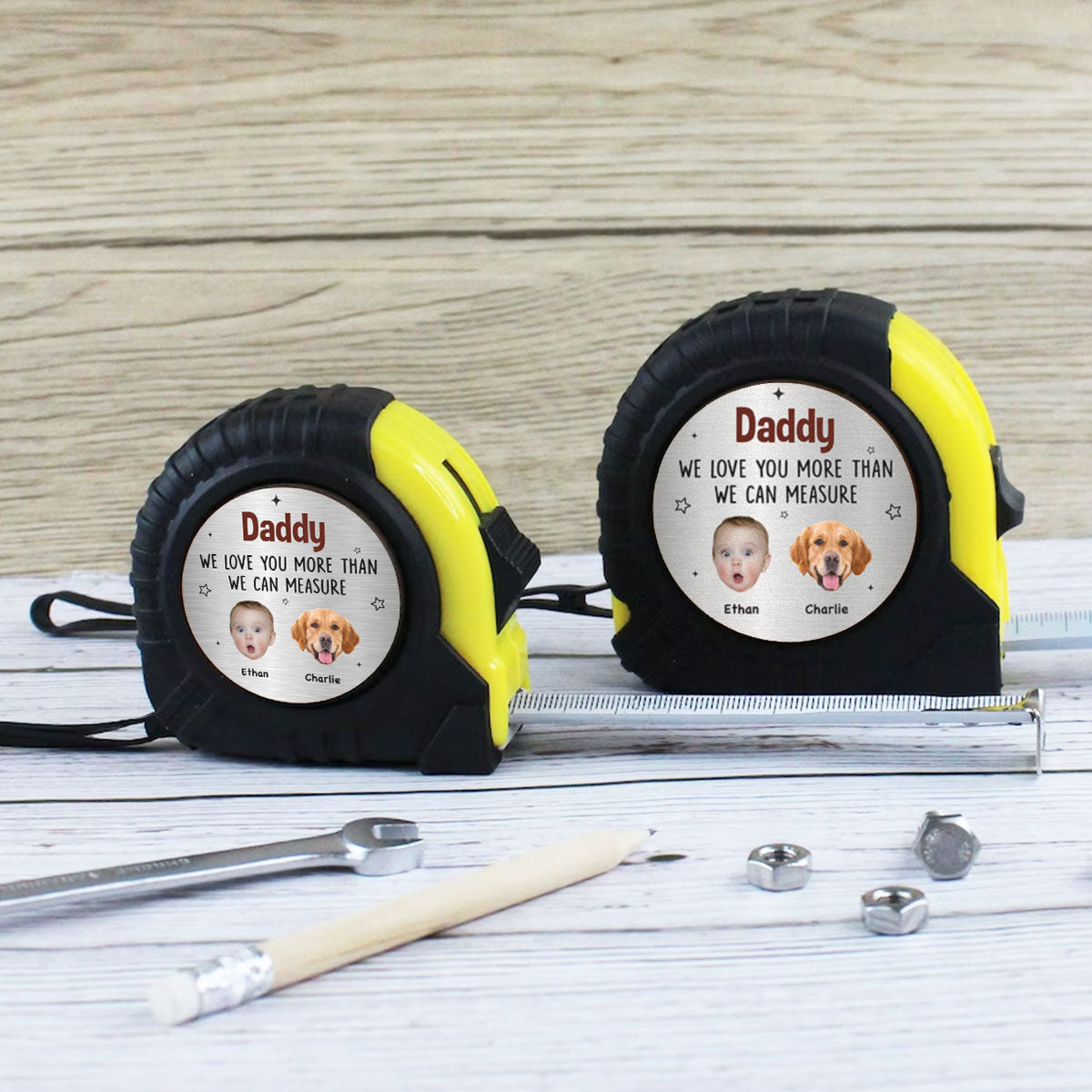 Love You Beyond Measure - Personalized Tape Measure