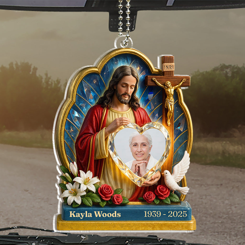 Guardian Of My Heart - Personalized Car Ornament
