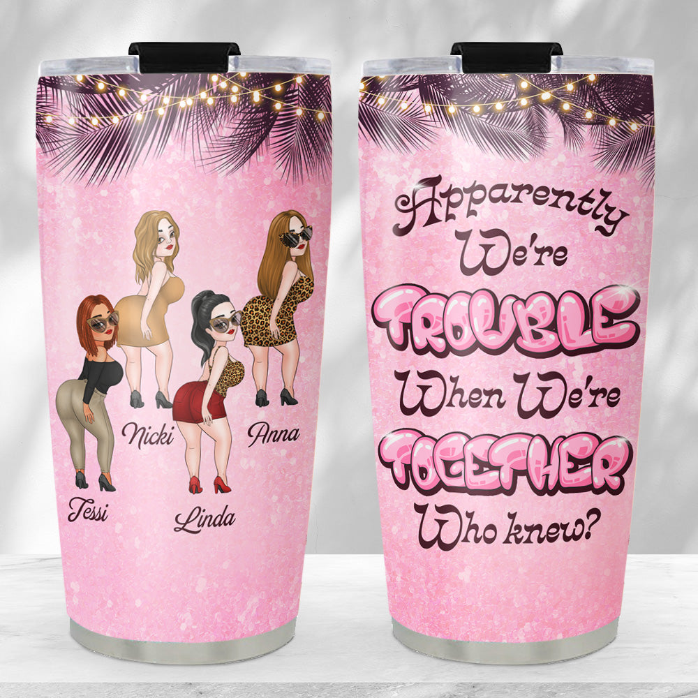 Custom Christmas Birthday Gifts For Best Friend • Best Bestie Ever - Personalized Tumbler