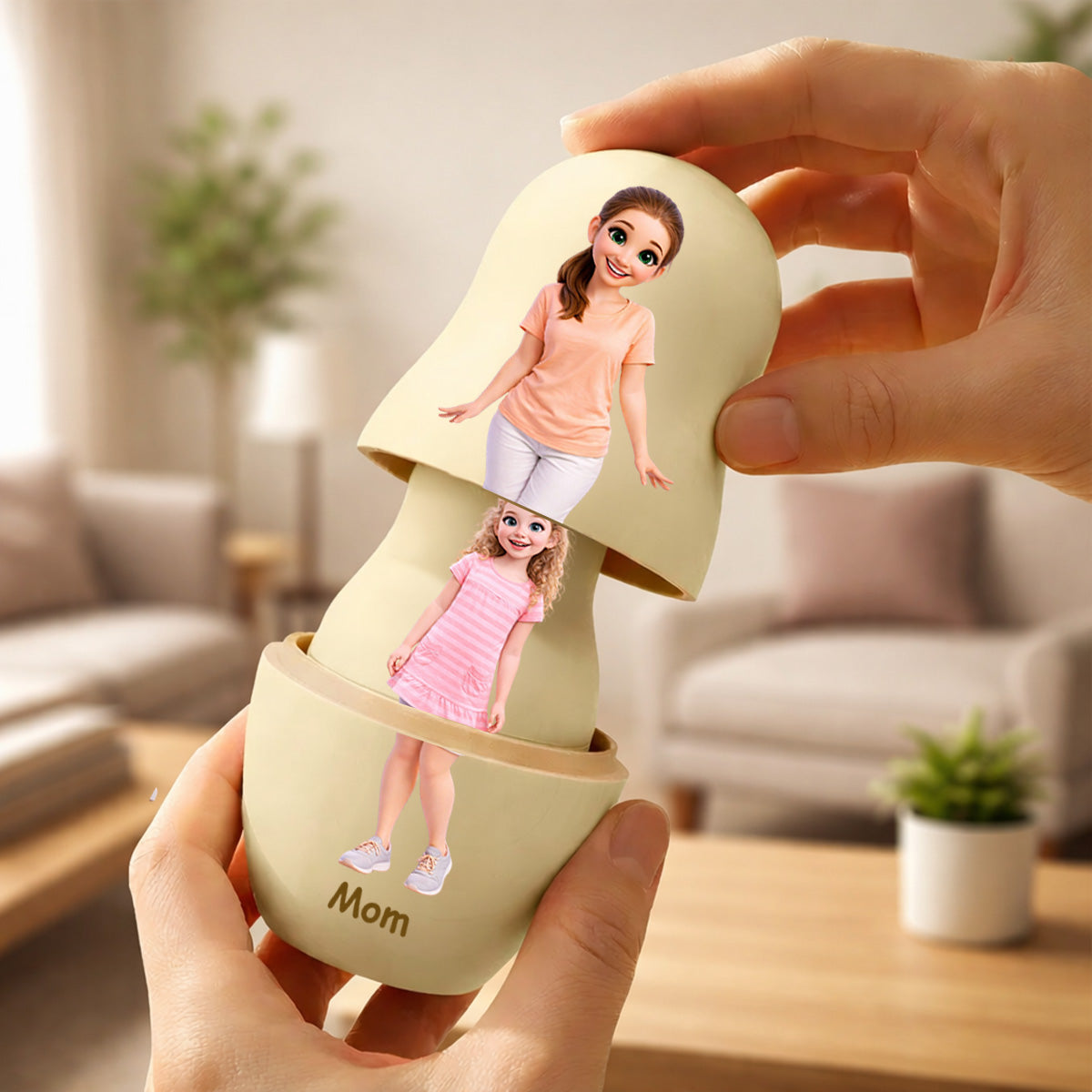 Family Forever - Personalized Nesting Doll
