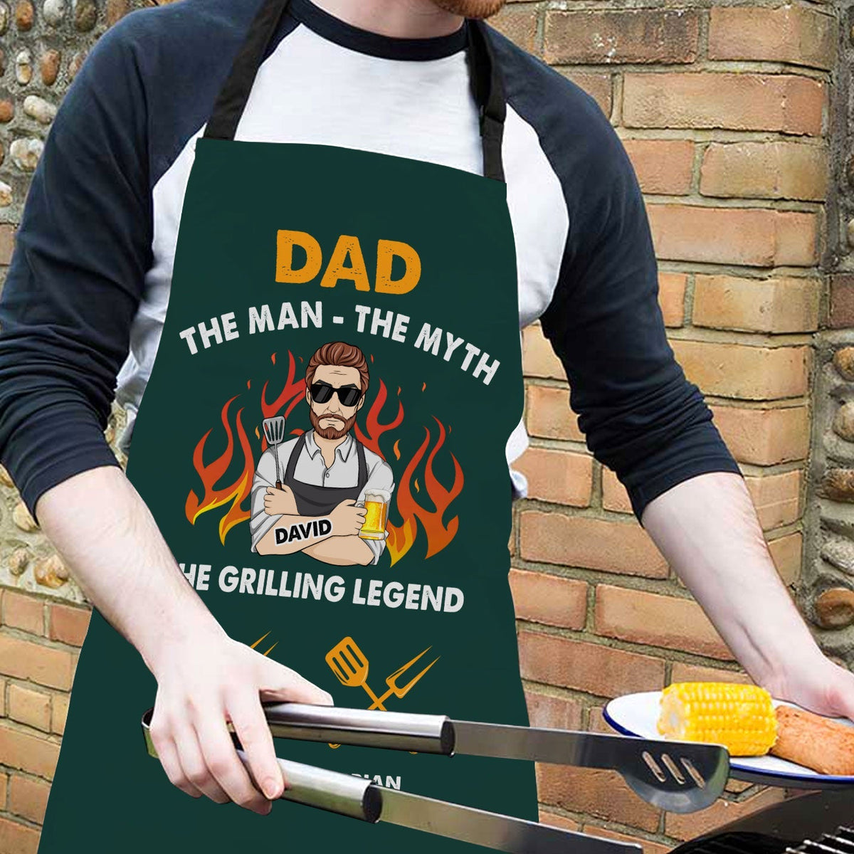 Grilling Legend - Personalized Apron