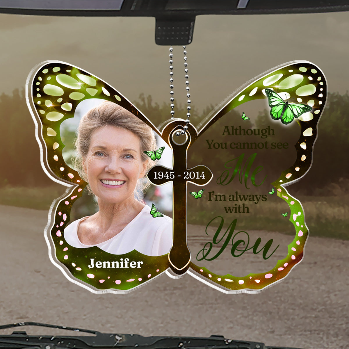 See You Again - Personalized Acrylic Car Ornament