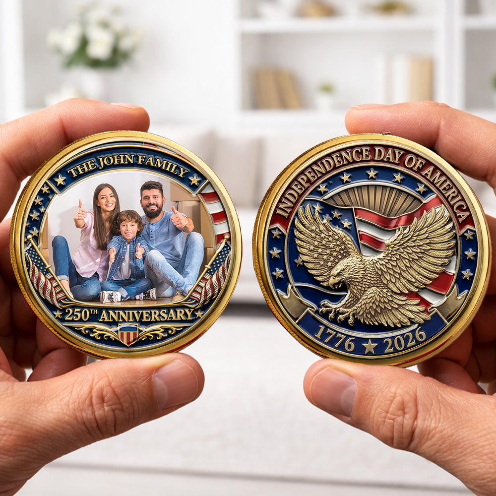 Family Love America - Personalized Commemorative Keepsake Coin