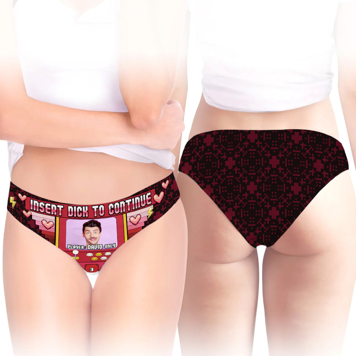 Insert To Continue - Personalized Women Briefs