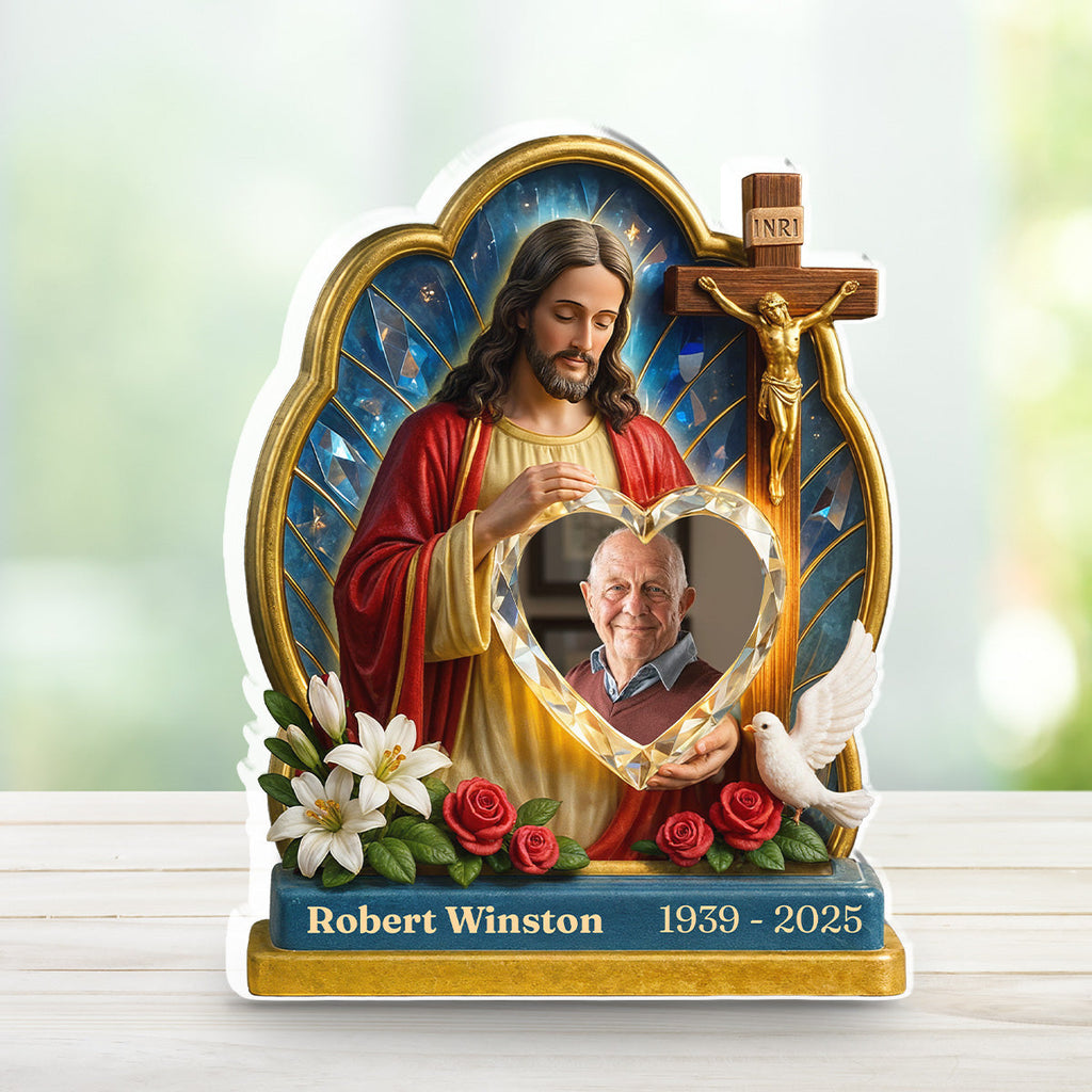 Custom Memorial Keepsake, Sympathy & Remembrance Gift • Guardian Of My Heart - Personalized Acrylic Plaque