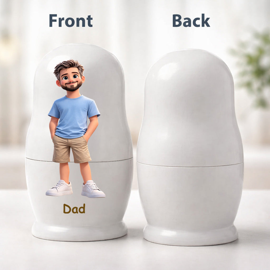 Family Forever - Personalized Nesting Doll
