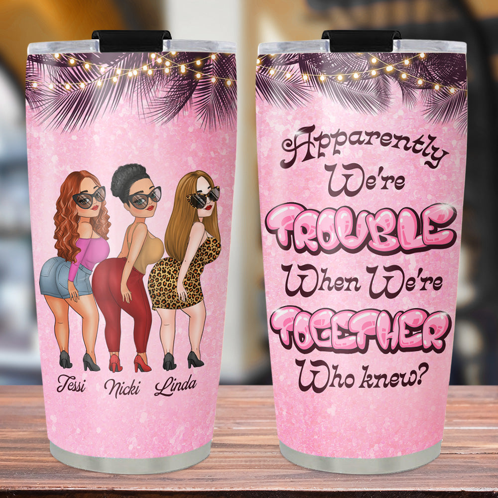 Custom Christmas Birthday Gifts For Best Friend • Best Bestie Ever - Personalized Tumbler