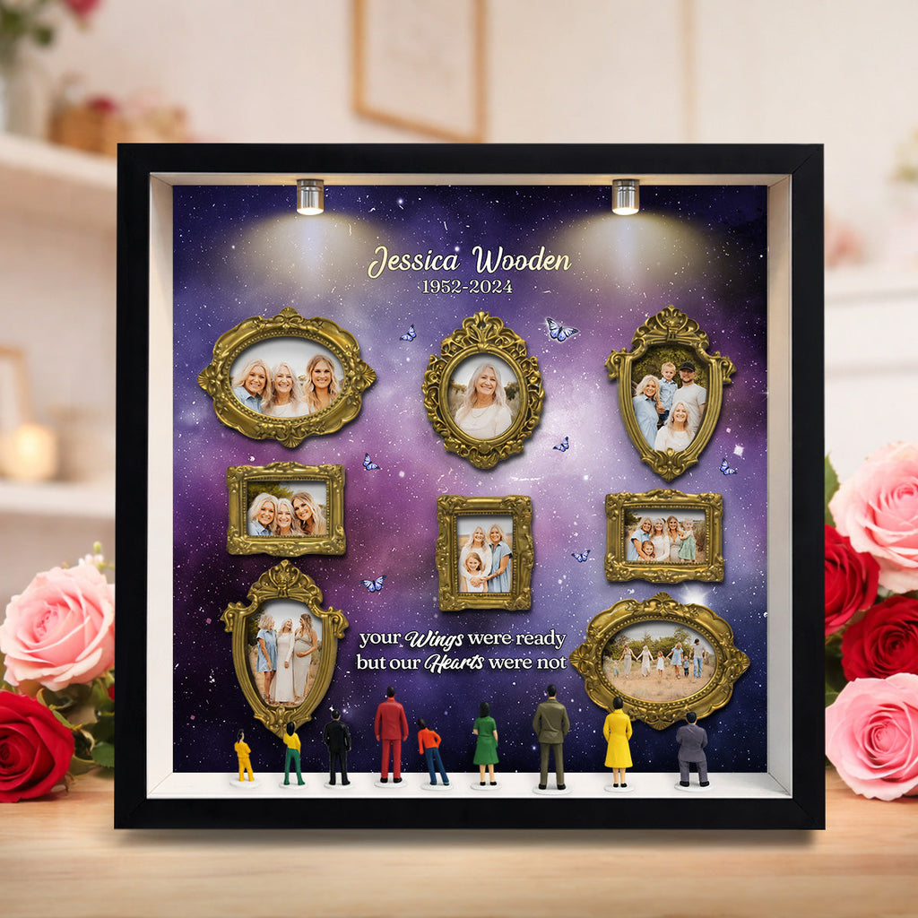 Your Wings Were Ready - Personalized Museum Frame