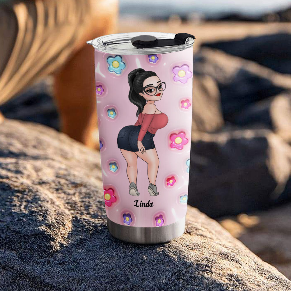 Custom Christmas Birthday Gifts For Best Friend • Summer Time - Personalized Tumbler