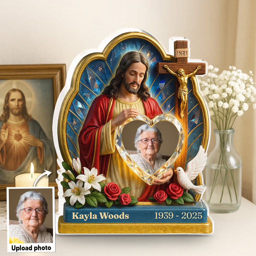 Custom Memorial Keepsake, Sympathy & Remembrance Gift • Guardian Of My Heart - Personalized Acrylic Plaque