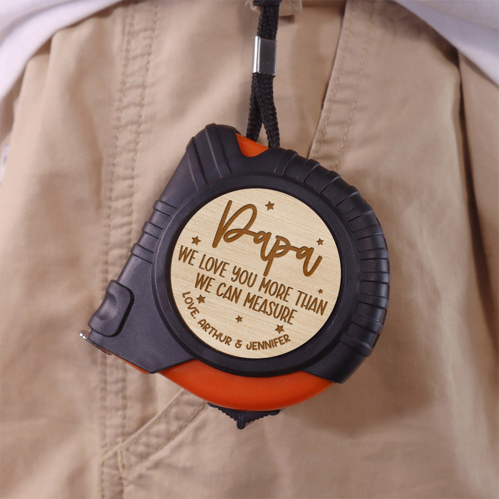 We Love You - Personalized Tape Measure