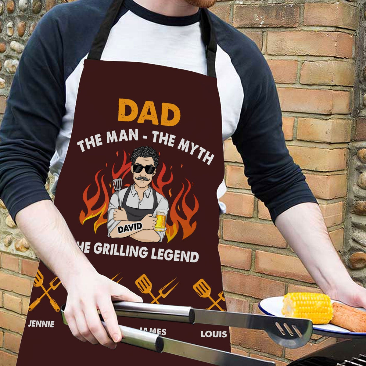 Grilling Legend - Personalized Apron