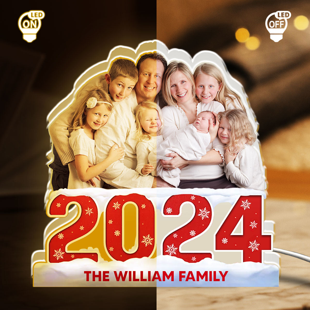 Photo Family 2024 - Personalized Light Box