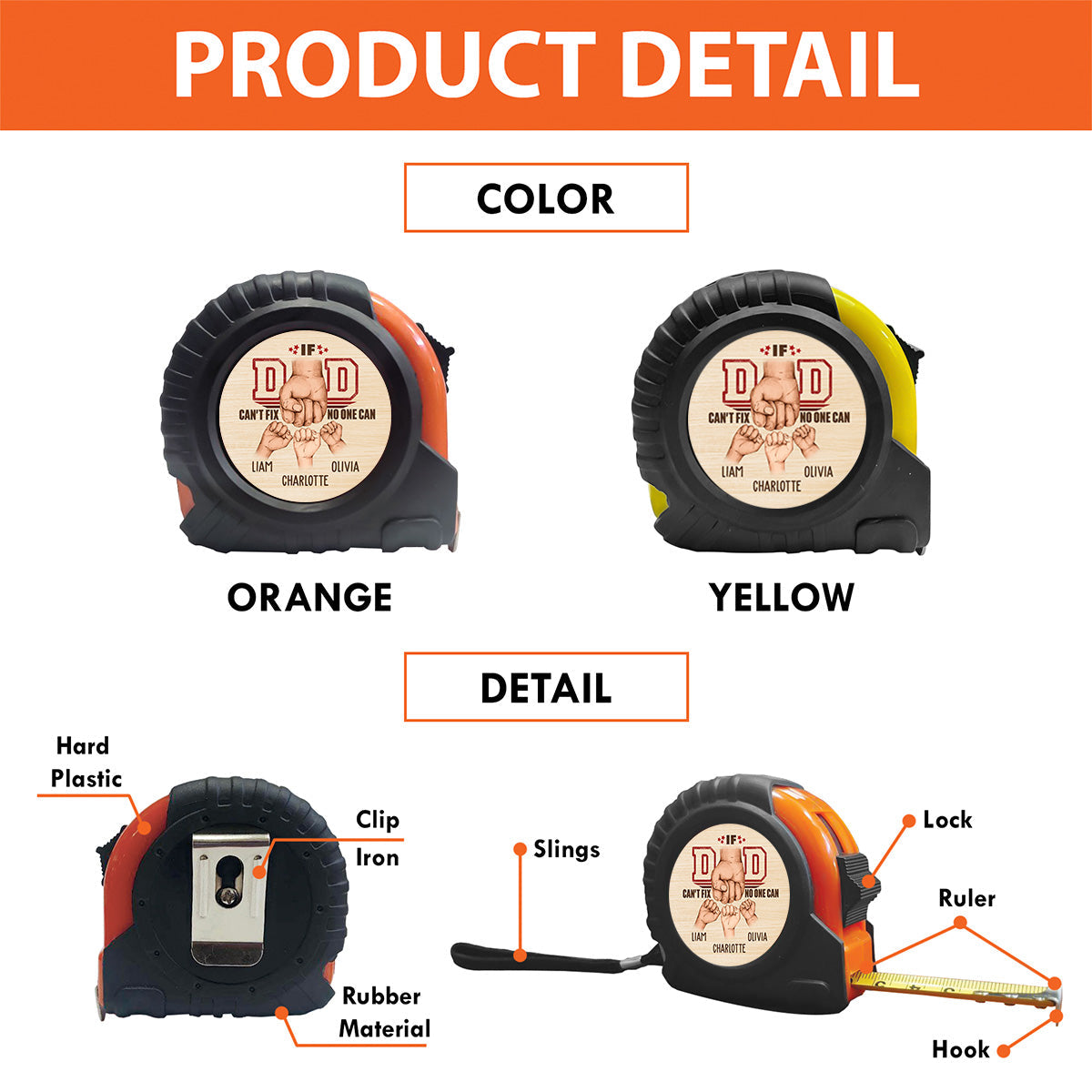 No One Can - Personalized Tape Measure