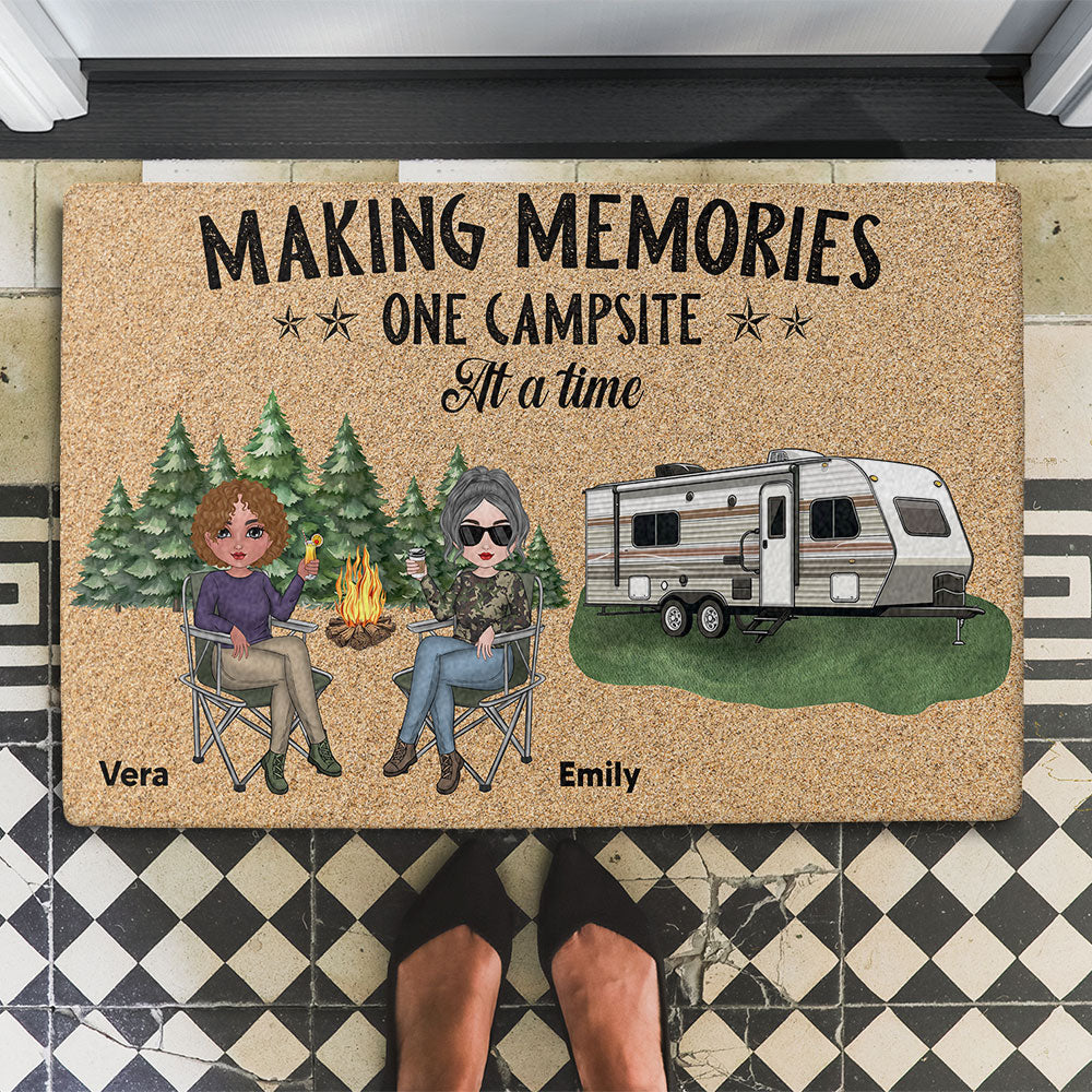 Camping Partners For Life - Personalized Doormat
