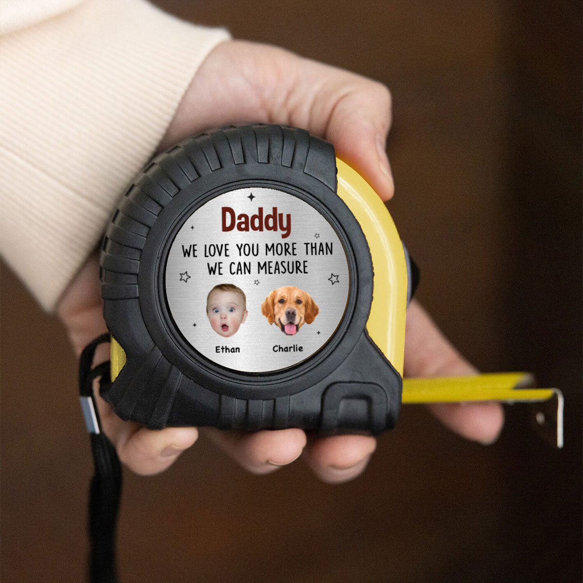 Love You Beyond Measure - Personalized Tape Measure
