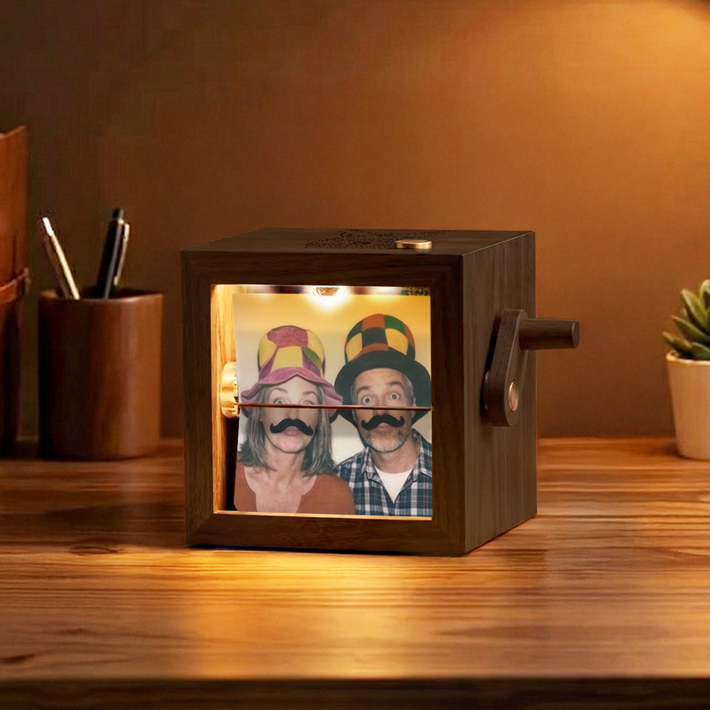 To My Husband Soulmate Best Friend - Personalized Photo Flipbook Animation Box