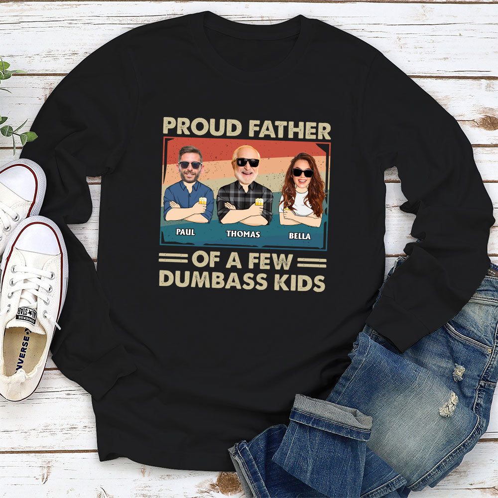 Custom Photo Christmas & Birthday Gift for Mom, Grandma • Proud Mother/Father - Personalized Shirt