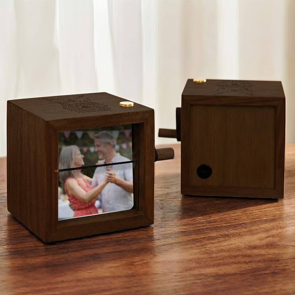 To My Husband Soulmate Best Friend - Personalized Photo Flipbook Animation Box