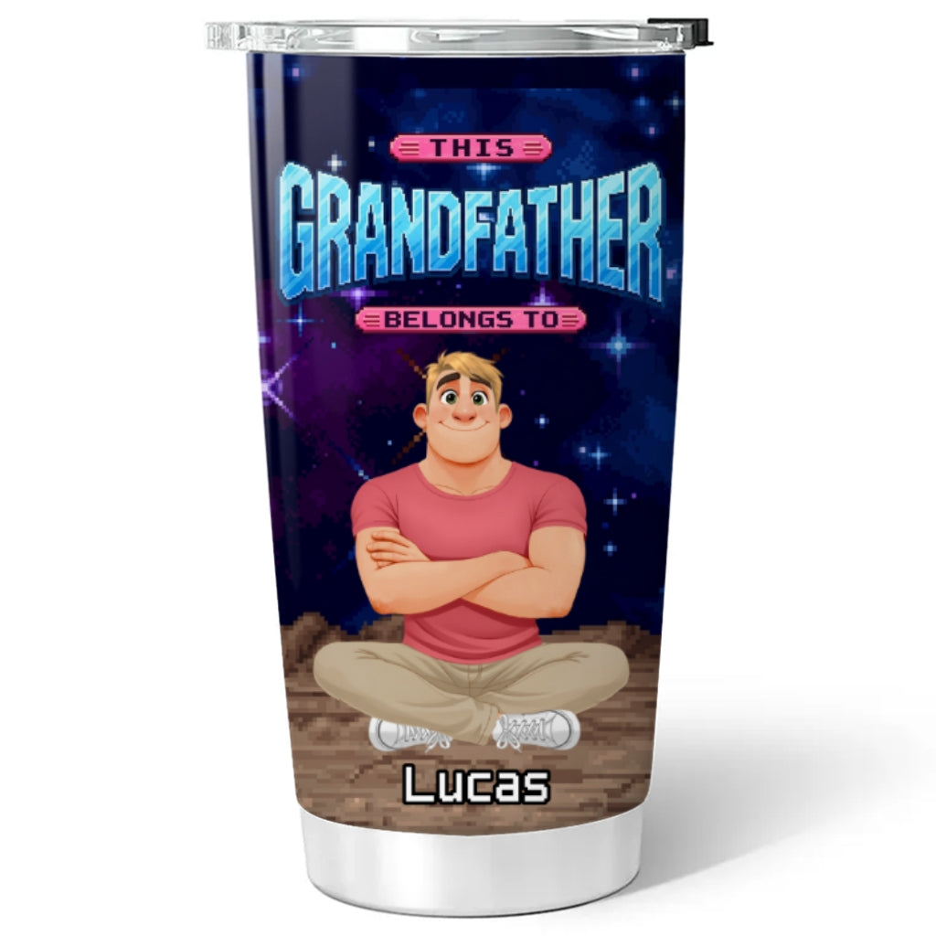 Custom Father's Day Birthday Gifts For Dad • Daddy And Spoild Kids - Personalized Tumbler
