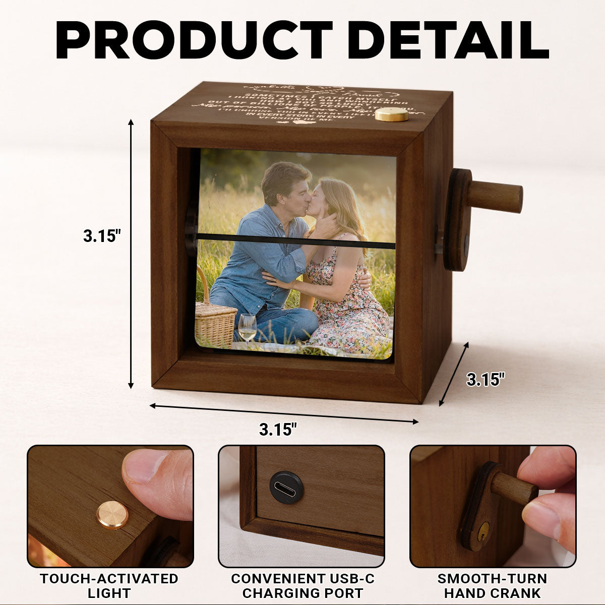 My Life My Love - Personalized Photo Flipbook Animation Box