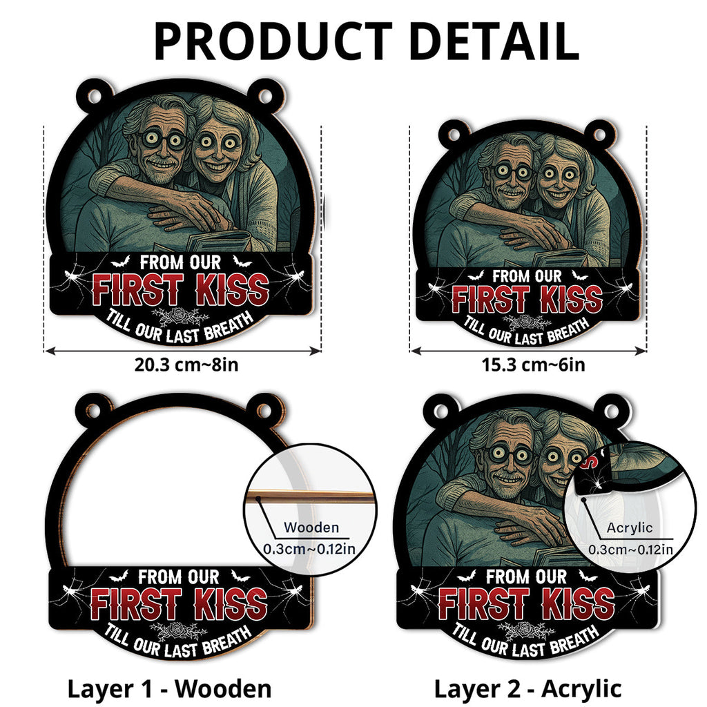Till Our Last Breath Halloween - Personalized Suncatcher