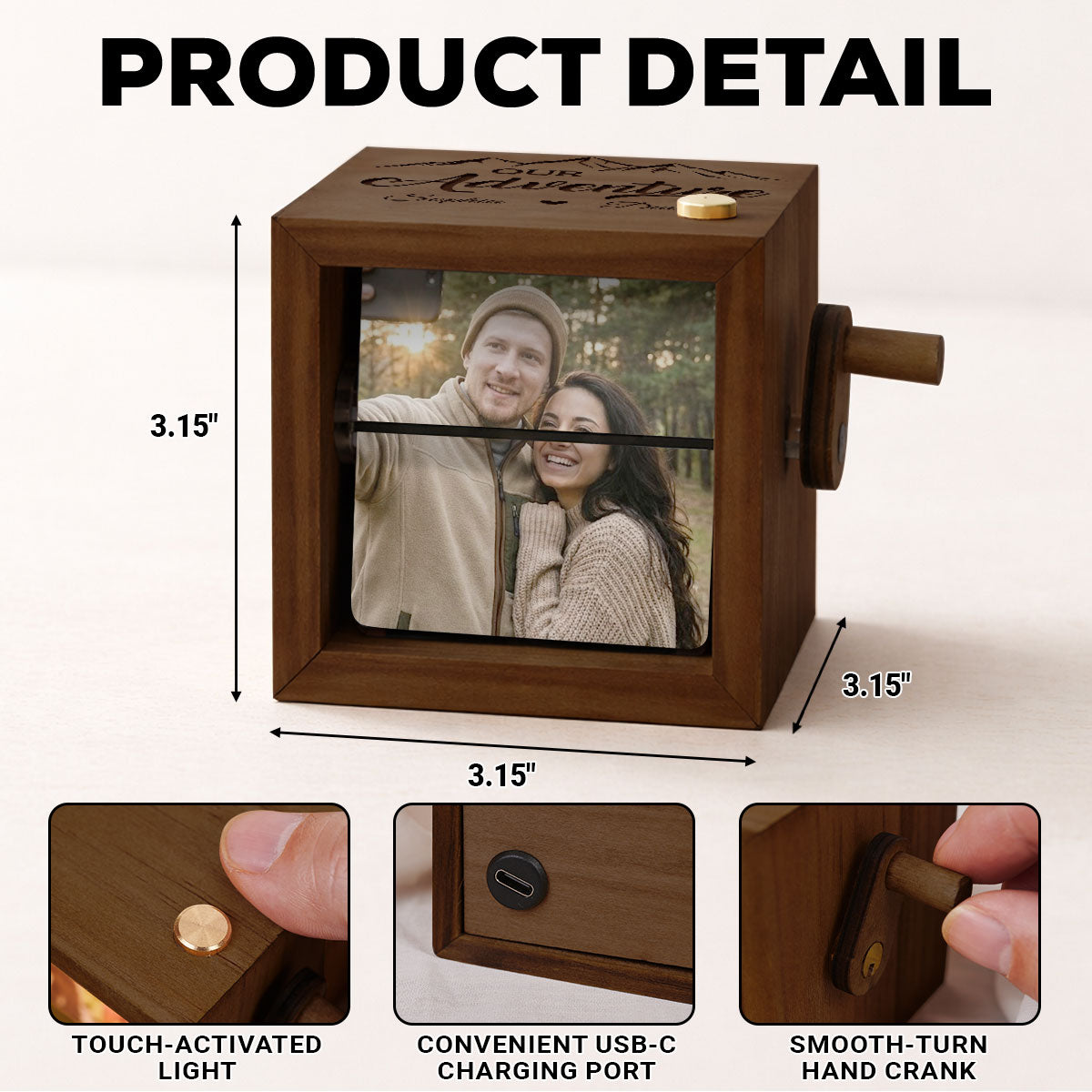 Our Adventure - Personalized Photo Flipbook Animation Box