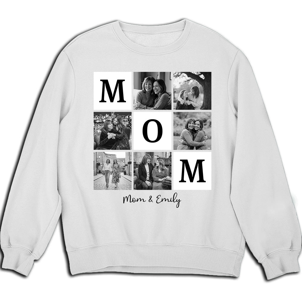 Custom Photo Mother's Day Gift for Mom & Grandma • My Forever Hero Mom - Personalized Shirt