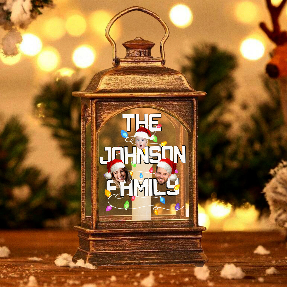 Christmas Tree - Personalized Christmas Wind Lamp