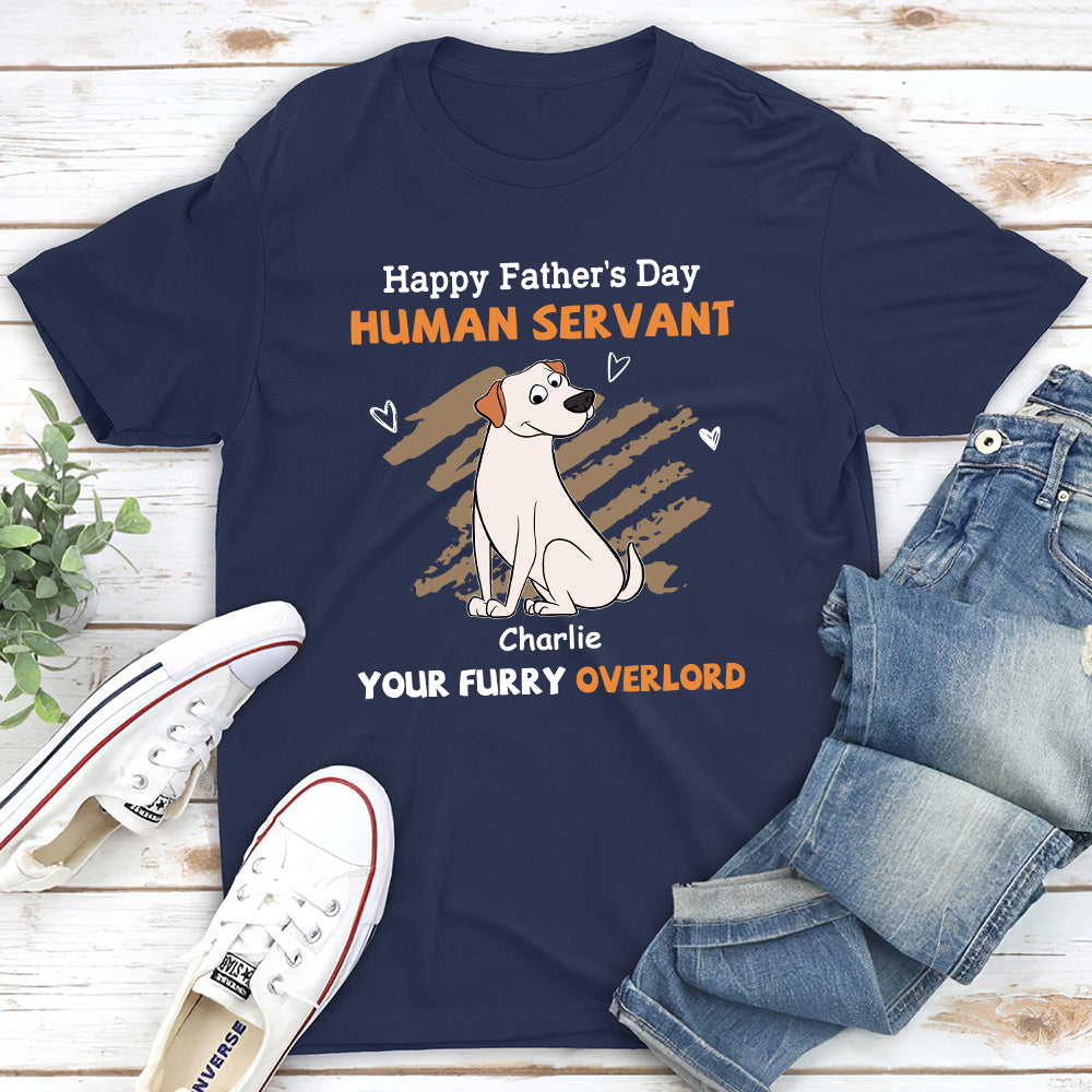 Custom Photo Christmas & Birthday Keepsake Gift • My Servant - Personalized Unisex T-shirt
