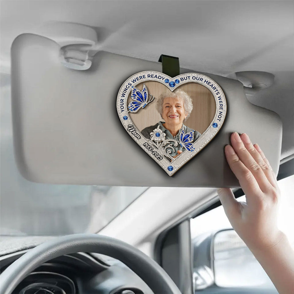 Your Wings Photo 2 - Personalized Car Visor Clip
