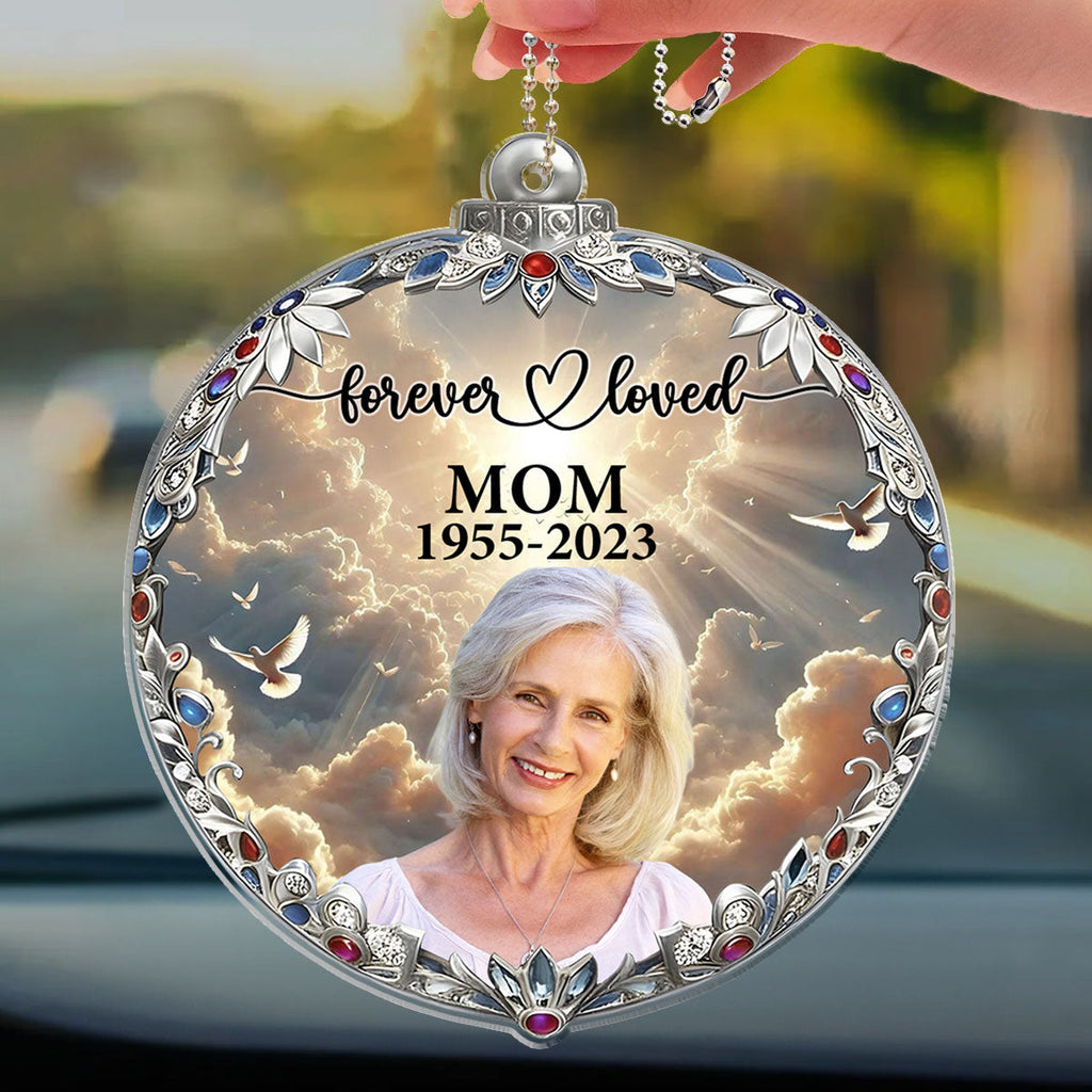 By Your Side - Personalized 3D Effect Car Ornament