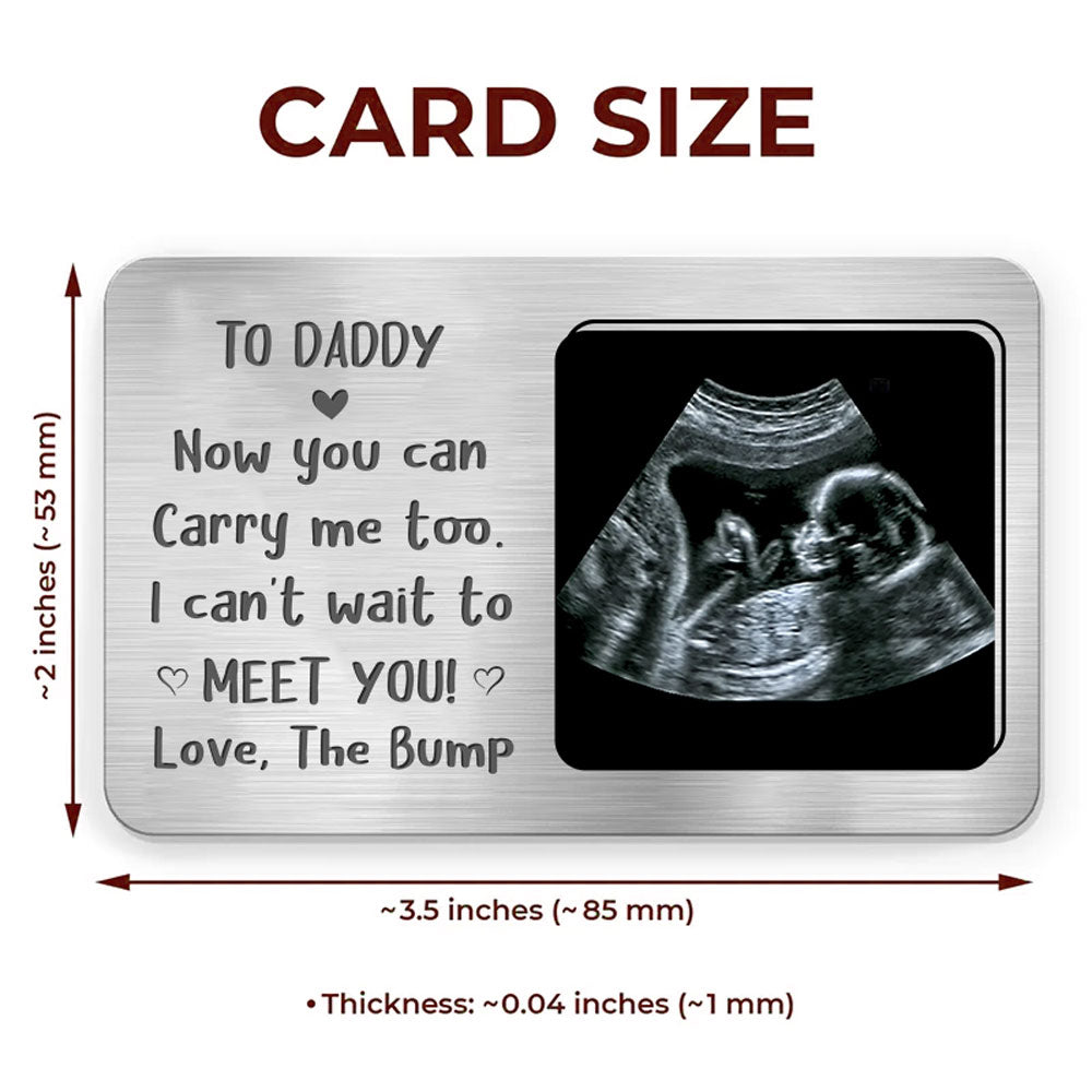 Bump Love - Personalized Wallet Card