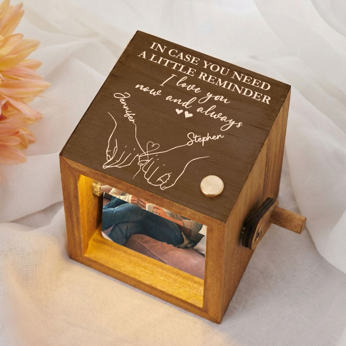 A Little Reminder - Personalized Photo Flipbook Animation Box