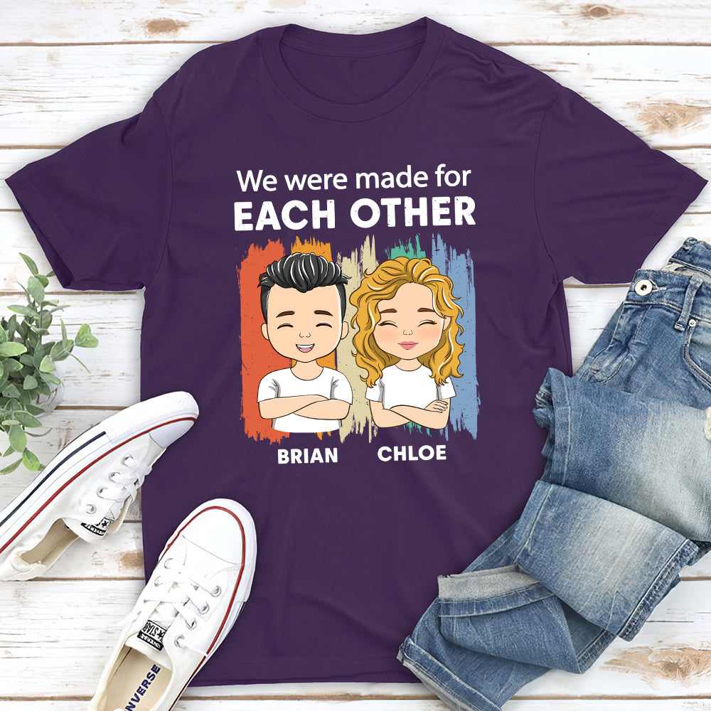 Custom Anniversary Keepsake Gifts For Couple • For Each Other - Personalized Classic T-shirt