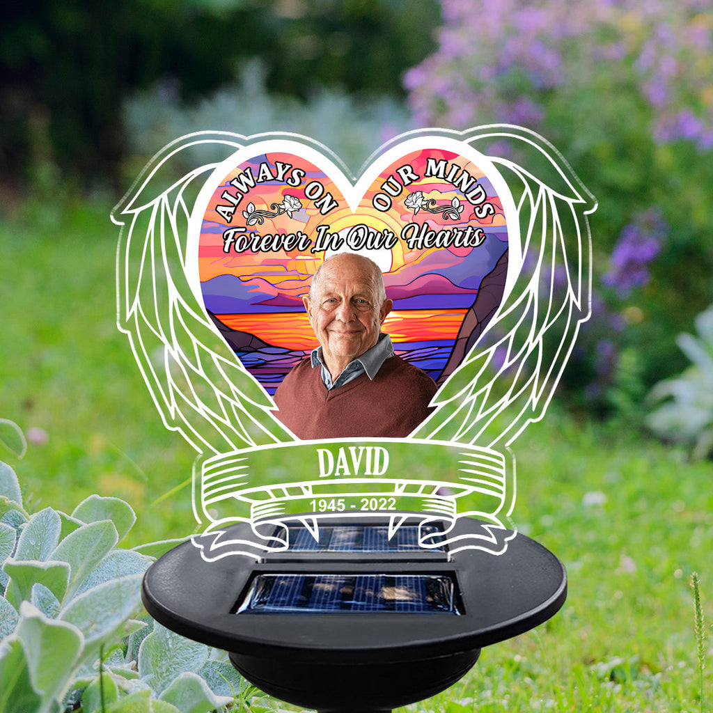 Forever In Heart - Personalized Solar Light