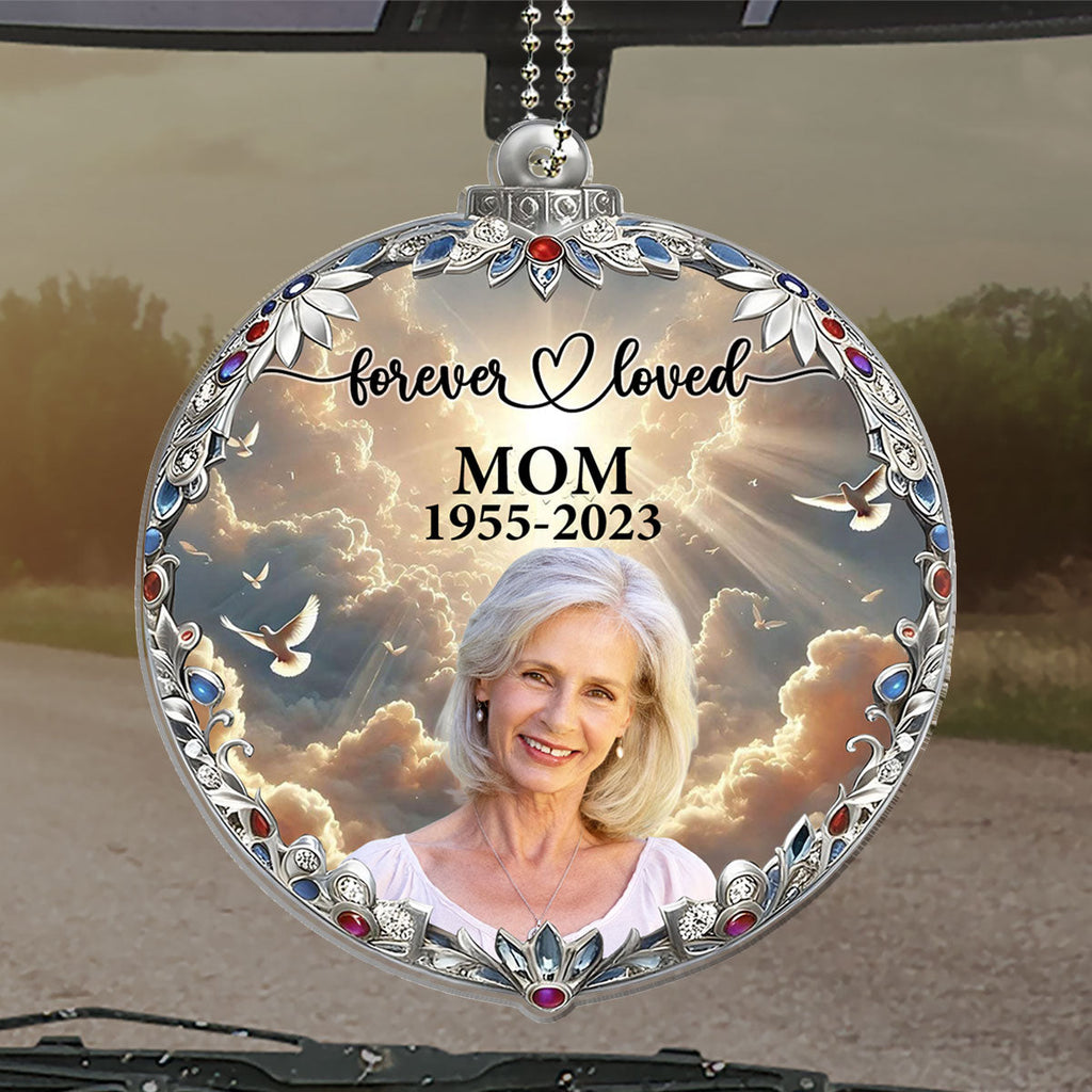By Your Side - Personalized 3D Effect Car Ornament