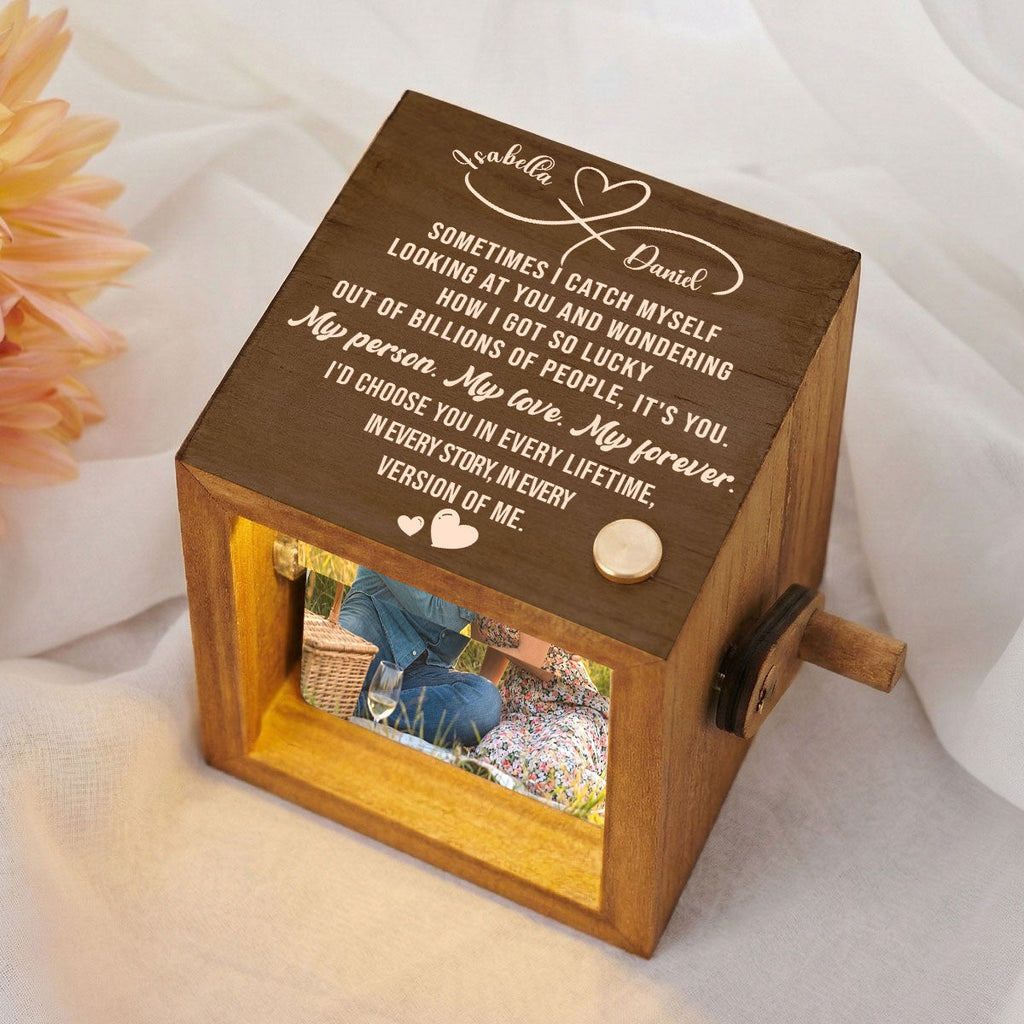 My Life My Love - Personalized Photo Flipbook Animation Box