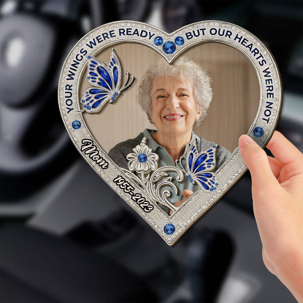 Your Wings Photo 2 - Personalized Car Visor Clip