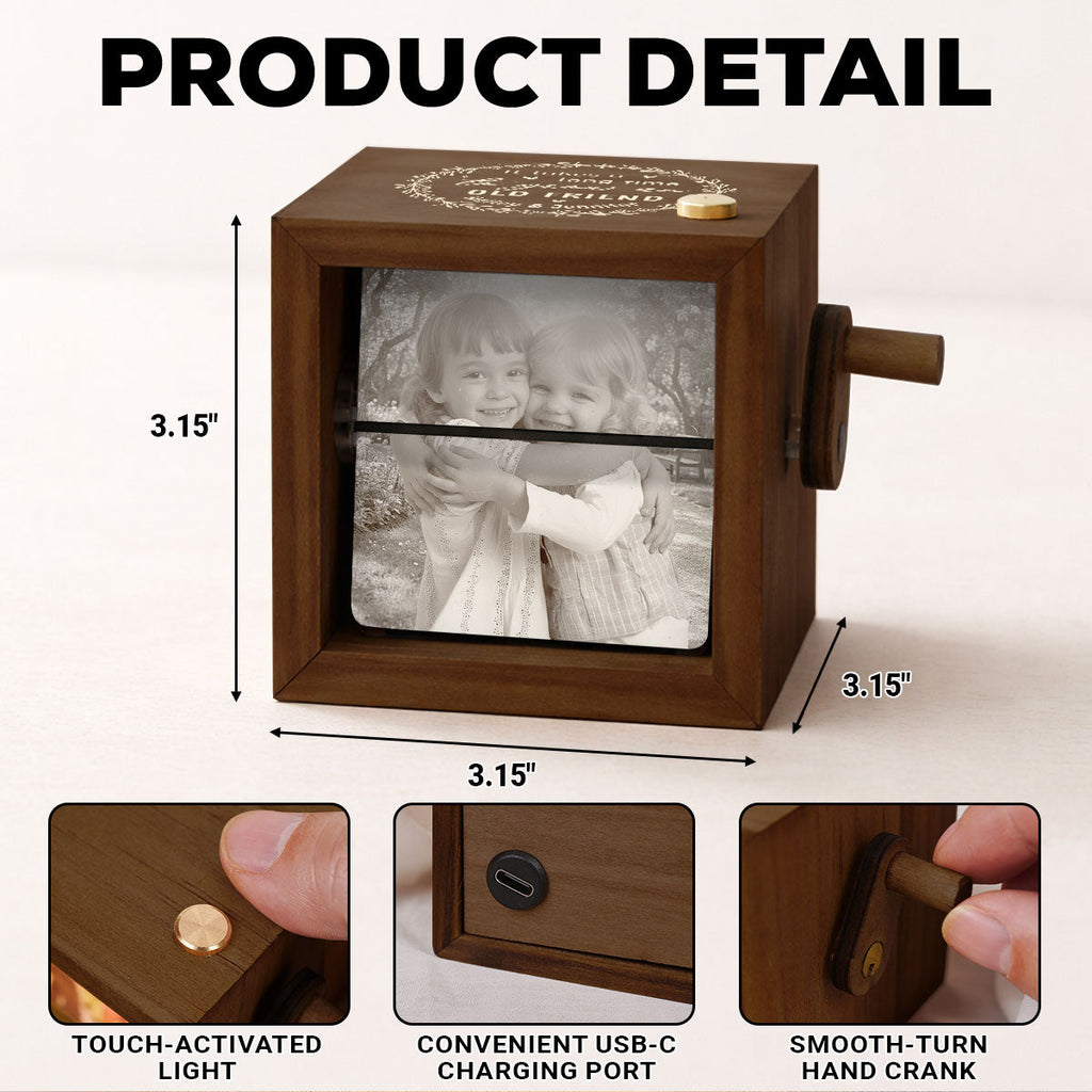 It Take A Long Time - Personalized Photo Flipbook Animation Box