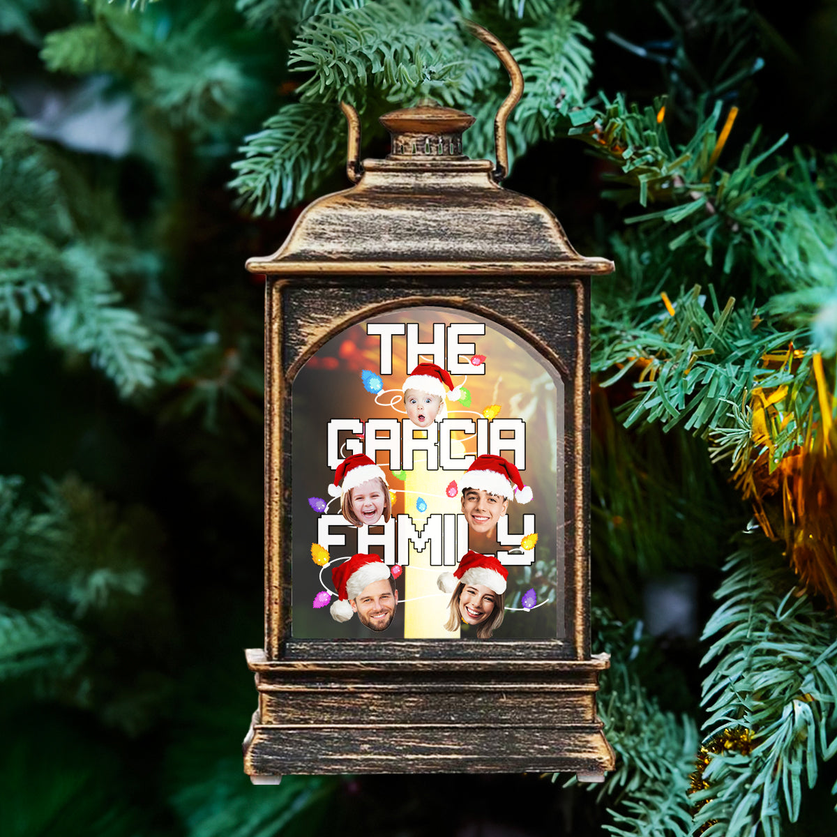 Christmas Tree - Personalized Christmas Wind Lamp