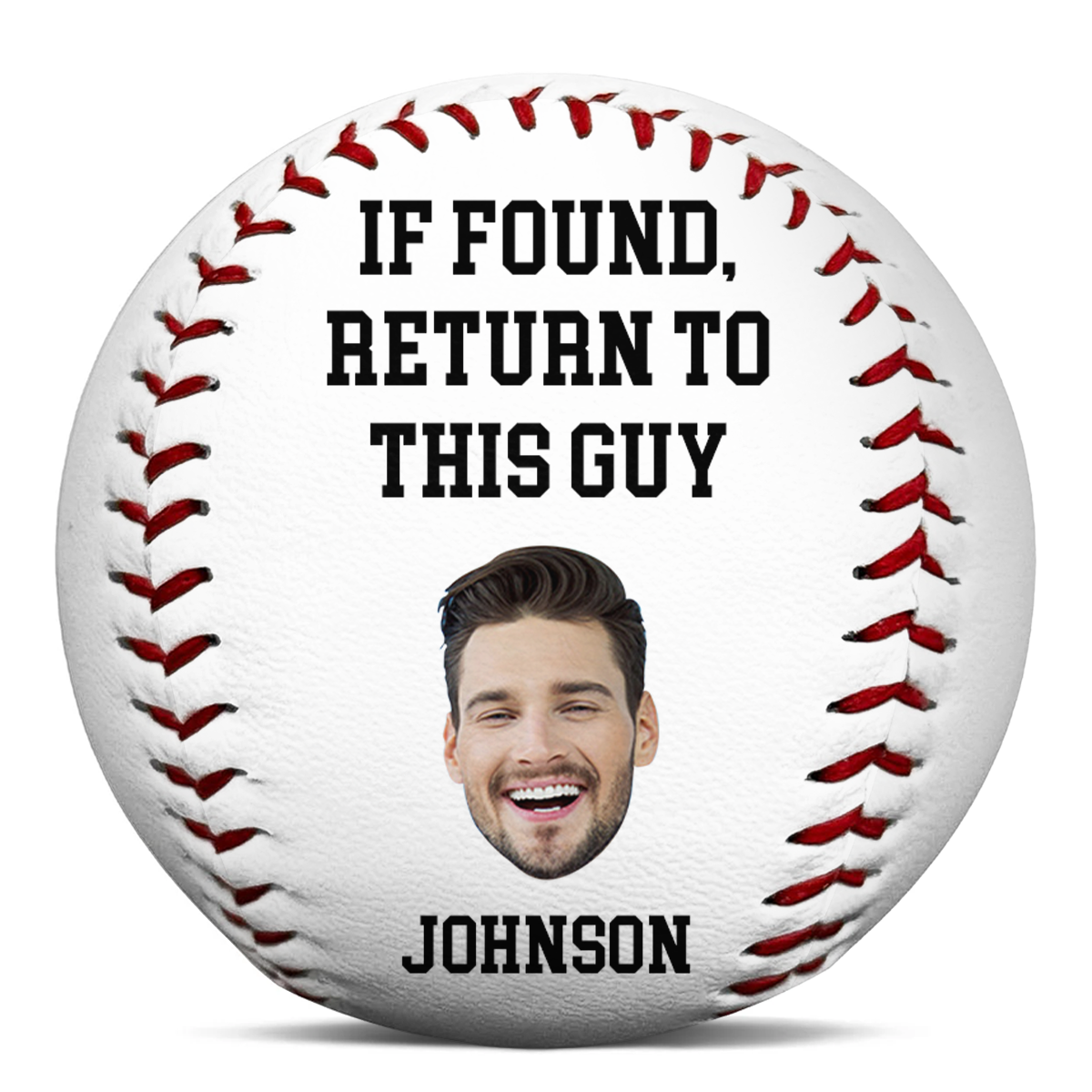 The Grass Hides My Balls - Personalized Baseball