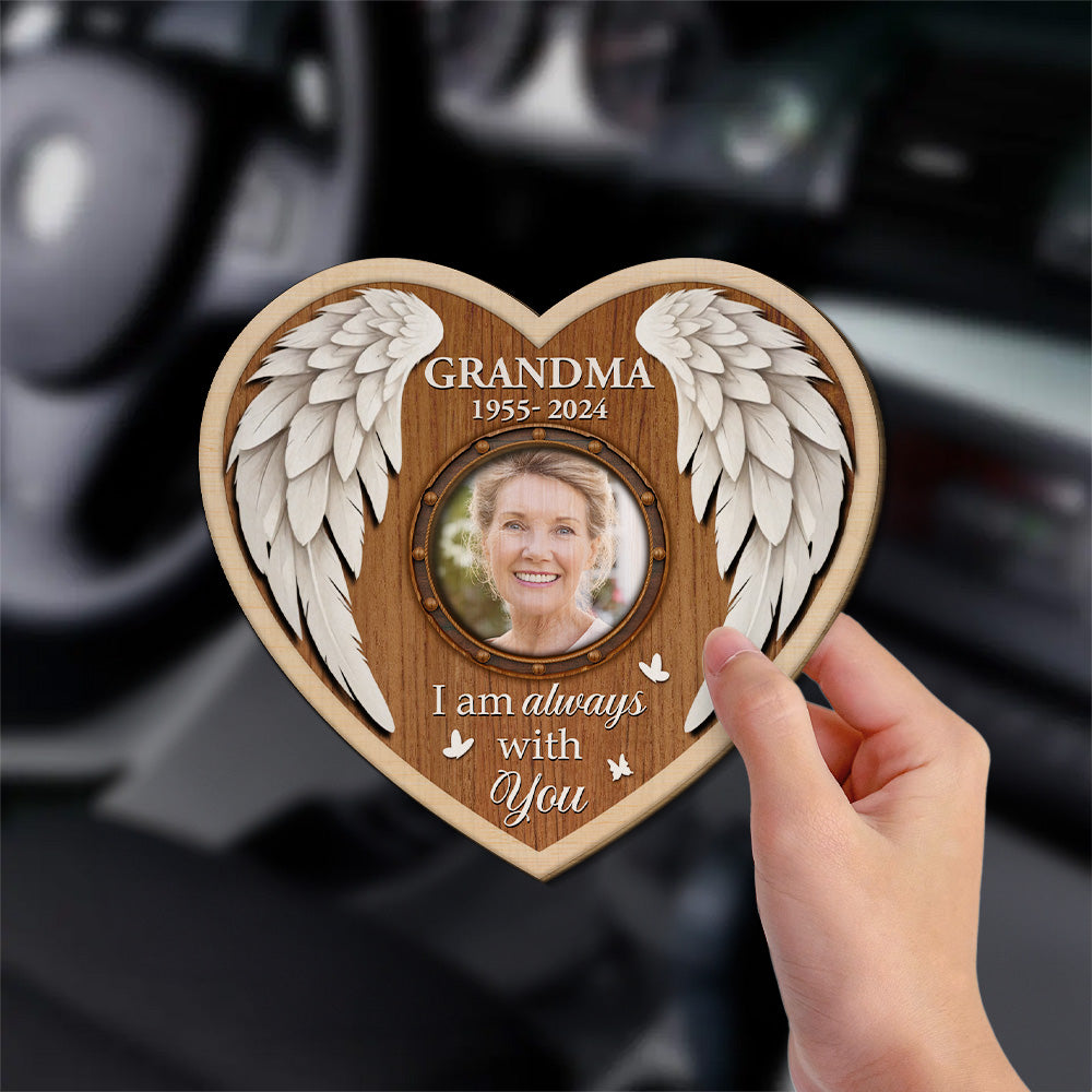 I Am Always With You Version 2 - Personalized Car Visor Clip
