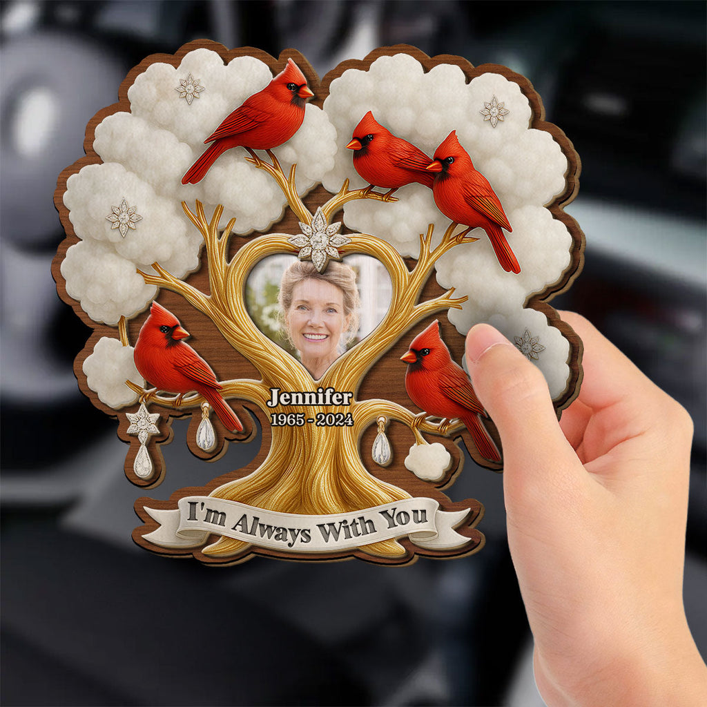 In Memory - Personalized Car Visor Clip