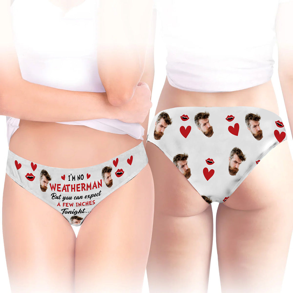 Forecast Says Inches Are Expected - Personalized Women Briefs