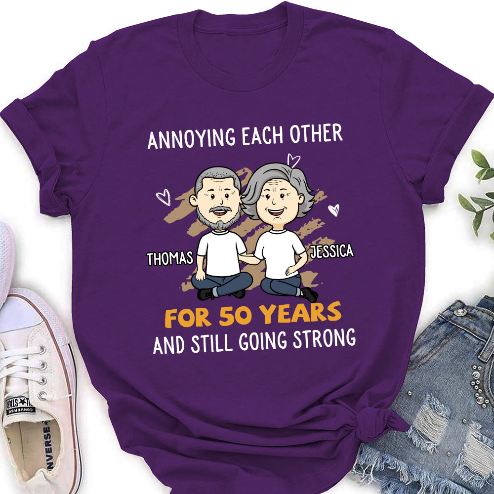 Custom Christmas Anniversary Keepsake Gifts For Wife • For Many Years - Personalized Women's T-shirt