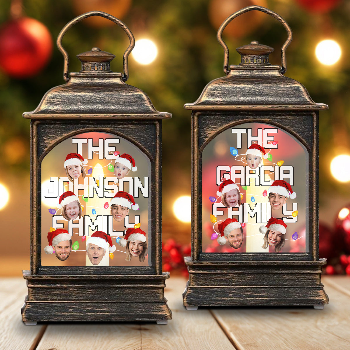 Christmas Tree - Personalized Christmas Wind Lamp